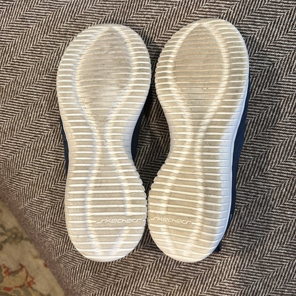 Skechers Ultra Flex Washable Knit Shoes Sneakers Sky's The Limit Navy Size 6.5 - Picture 7 of 7